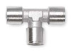 ALPHA FITTINGS 82400N-02 FEMALE TEE NICKEL-PLATED BRASS 1/8 IN.