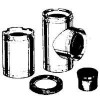 AMERICAN METAL 6HS-TA CHIMNEY TEE ASSEMBLY - 3WALL  