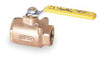 APOLLO 7790601 BRONZE BALL VALVE INLINE SAE 1-1/4 IN
