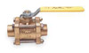 APOLLO 8220501 BRONZE BALL VALVE INLINE SOLDER 1 IN