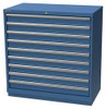 LISTA XSHS0900-0904BB MODULAR DRAWER CABINET 41-3/4 IN H