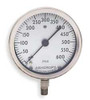 ASHCROFT 45-1009A 02L 600 PSI PRESSURE GAUGE 0 TO 600 PSI 4-1/2IN