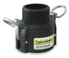 BANJO CORPORATION 100B COUPLER 1IN 125PSI FEMALE COUPLER X MNPT
