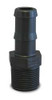 BANJO CORPORATION HB038 ADAPTER 3/8 X 3/8 IN POLYPROPYLENE