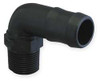 BANJO CORPORATION HB125/100-90 ELBOW 90 DEG 1 X 1-1/4 IN POLYPROPYLENE