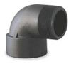 BANJO CORPORATION SL100-90 STREET ELBOW 90 DEG 1 IN POLY BLK