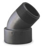 BANJO CORPORATION SL150-45 STREET ELBOW 45 DEG 1 1/2 IN POLY BLK
