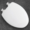 BEMIS MFG 148E2-000 TOILET SEAT ELONG WOOD WHITE  