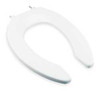 BEMIS MFG 2155CT-000 TOILET SEAT OPEN FRONT 18-3/8 IN