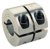RULAND MANUFACTURING WCL-8-A SHAFT COLLAR CLAMP 1PC 1/2 IN ALUM