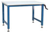 BENCHPRO AMD3660 ERGO WORKBENCH BLUE 60LX36WX30H IN.