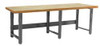 BENCHPRO RW30120 ERGO WORKBENCH GRAY 120LX30WX30H IN.