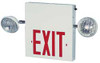BIG BEAM 2COM1GWW EXIT SIGN W/EMERGENCY LIGHTS 8W GRN