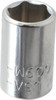 BLACKHAWK GW-609M 1/4" DRIVE, STANDARD HAND SOCKET