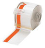 BRADY SPC ABSORBENTS 113156 PRINTER TAPE WHITE/ORANGE 100 FT L