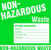 BRADY SPC ABSORBENTS 121159 HAZARDOUS WASTE LABEL 6 IN H PK 50
