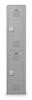 BRADLEY FIXTURES CORP. LK1215602HV-200 LOCKER 12IN.W 15IN.D 60IN.H, 2-TIER