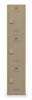BRADLEY FIXTURES CORP. LK1215603HV-202 LOCKER 12IN.W 15IN.D 60IN.H, 3-TIER