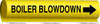 BRADY SPC ABSORBENTS 5636-I PIPE MRKR BOILER BLOW DOWN 1-1/2 TO2-3/8