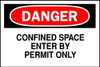 BRADY SPC ABSORBENTS 70249 DANGER SIGN,10X14",R AND BK/WHT,ENG