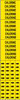 BRADY SPC ABSORBENTS 7048-3C D3324 PIPE MARKER CHLORINE YEL 3/4 IN OR