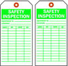 BRADY SPC ABSORBENTS 86556 SAFETY INSPECTION TAG 5-3/4 X 3 IN PK10