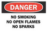 BRADY SPC ABSORBENTS 87796 SAFETY LABEL 3-1/2 IN H 5 IN W