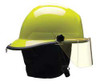 BULLARD FXSLY FIRE HELMET LIME-YELLOW FIBERGLASS