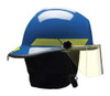 BULLARD PXSBL E8386 FIRE HELMET BLUE THERMOPLASTIC