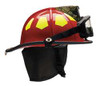 BULLARD US6RDGIZ2 FIRE HELMET RED FIBERGLASS