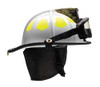 BULLARD US6WHGIZ2 FIRE HELMET WHITE FIBERGLASS