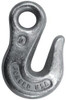 COLUMBUS MCKINNON 71393 3/8" ZINK PLATED EYE TYPE HOOK