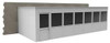 PORTA-KING VK1STL-WCM 12'X28' 3-WALL H7593 MDLR IN-PLNT OFFICE 3-WALL 12FT.DX