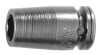 APEX TOOL GROUP 5MM11 IMPACT SOCKET SQUARE 1/4 DRIVE