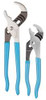 CHANNELLOCK VJ-2 2 PIECE TONGUE & GROOVE PLIER SET