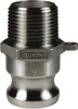 DIXON VALVE  COUPLING 150-F-SS 1-1/2" X 1-1/2" CAM & GROOVE MALE ADAPTE