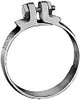 DIXON VALVE  COUPLING 4 KING CLAMP
