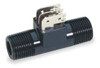 GEMS SENSORS & CONTROLS INC. FT-110  173933 FLOW RATE SENSOR TURBINE 2 GPM MAX