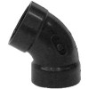 GENOVA PRODUCTS INC 80915 ABS ELBOW 60DEG HUBXHUB 1-1/2 