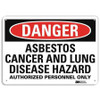 LYLE U1-1044-RA_10X7 DANGER SIGN 10X7 IN. ENGLISH