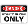 LYLE U1-1042-RA_14X10 DANGER SIGN 14X10 IN. ENGLISH