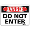 LYLE U1-1032-RA_10X7 DANGER SIGN 10X7 IN. ENGLISH