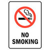 LYLE U1-1014-RD_14X10 NO SMOKING SIGN 14X10 IN. ENGLISH