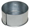 DUCTMATE GRECP4GA24 4 IN DIA 24 GA SNAP PIPE END CAP
