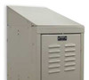 HALLOWELL KISTT1521PT LOCKER SLOPE TOP W 15 D 21 H 7 PARCHMENT