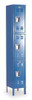 HALLOWELL U1258-3MB 3 DOOR, 3 TIER, PREMIUM WARDROBE LOCKERS