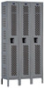 HALLOWELL U3228-1HDV-HG VENTILATED WARDROBE LOCKER ONE 36 IN W