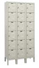 HALLOWELL U3228-6PT 18 DOOR, 6 TIER, PREMIUM BOX LOCKERS