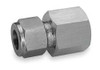 HAM-LET 766L-SS-6MM X 1/2 CONNECTOR 316 SS LET-LOKXF 6MMX1/2IN