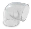HARVEL CLEAR H406020LS ELBOW 90 DEG 2 IN SOLVENT PVC CLEAR